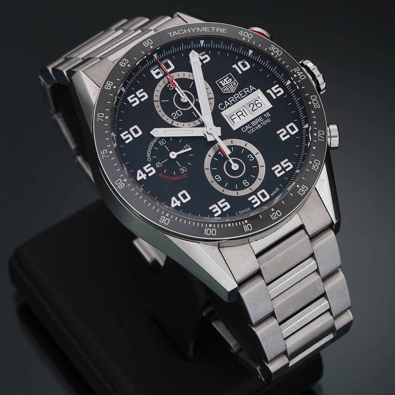 TAG HEUER(USED)태그호이어 까레라 데이데이트 CV2A1R